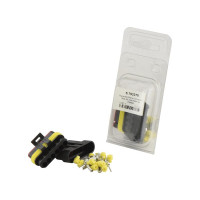 Block-Verbinder Set 6-fach mit Klemmkontakt und Dichtmuffe