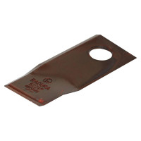 25x Messerklinge 102 x 48 x 4mm, Bohrung Ø19mm Rechts für Fella KM310 - 140692