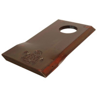 25x Messerklinge 102 x 48 x 4mm, Bohrung Ø19mm Links für Fella KM310 - 140693