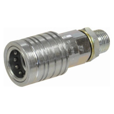 Sparex Stecker Flachabdichtend Muffe 1/2'' Gehäusegröße x 1/2'' BSP Außengewinde