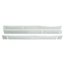 Typenschild - Schriftzug - Aufkleber passend für Ford / New Holland 3600 Typenschild - Schriftzug - Aufkleber passend für Ford / New Holland 3600