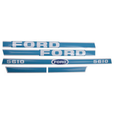 Typenschild - für Ford / New Holland 5610 Ford / New Holland 5110, 5610, 6410, 6610 Typenschild - für Ford / New Holland 5610 Ford / New Holland 5110, 5610, 6410, 6610