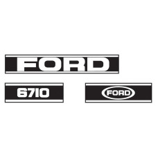 Typenschild -für Ford / New Holland 6710 Ford / New Holland 6710