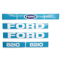 Typenschild - Schriftzug - Aufkleber passend für Ford / New Holland 8210