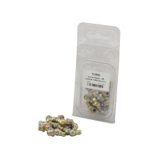 Set 10 St. - Metrischer Schmiernippel 45 Grad M8 X 1.25 Agripak