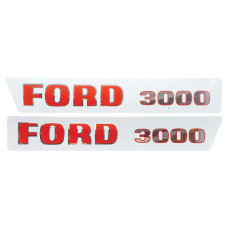 Typenschild - Aufkleber für Ford / New Holland 3000 - 81814376, C5NN16605Z