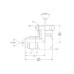 Hydraulikadapter 90 3/4x3/4 JIC für PARKER HANNIFIN 8C6MXS