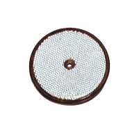 4 Stück Runde Reflektoren - 61mm Transparent