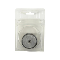 4 Stück Runde Reflektoren - 61mm Transparent - Agripak 4Stk.