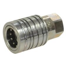 Hydraulik Stecker Flachabdichtend Muffe 1/2'' Gehäusegröße x 3/4'' UNF Innengewinde