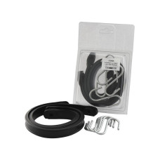 2x Spanngummi mit Haken