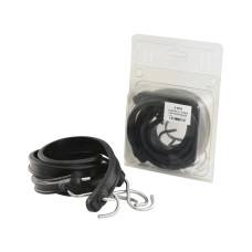 2x Spanngummi mit Haken