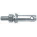 Unterlenkerbolzen mit Gewinde 28x149mm, Gewindegröße 3/4x54mm Kat. 2