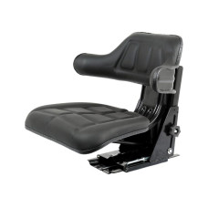 Univeral Traktorsitz in Schwarz - Traktor Sitz - Schleppersitz - Treckersitz