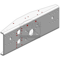 Anhängebock passend für Mercedes Benz U1450 BM 427.112 (Euro 2)