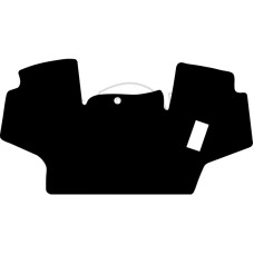 Fußmatte Velours mit mech. Gaspedal für John Deere 7600 7610 7700 7710 7800 7810