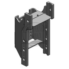 Anhängebock passend für Iseki 6687 Massey Ferguson 1755 MECH 1765 MECH