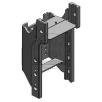Anhängebock passend für Iseki 1755 MECH 6687 Massey Ferguson 1765 MECH