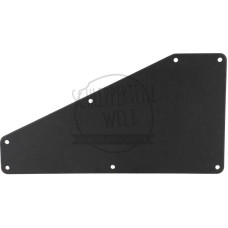 Seitenverkleidung links hinten schwarz Ersatz für Mercedes-Benz A4426880406