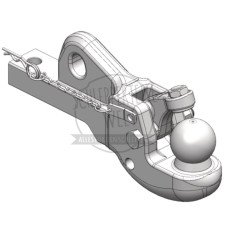 Pick-Up Hitch passend für John Deere 6010 6140 6320 6610 7130 7720 8220 8530