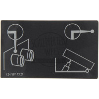 Aufkleber Schaltschema Pritsche Ersatz für Mercedes-Benz A4245841321