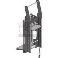 Anhängebock passend für John Deere 3035 3037 3039 3045 3046 3120 3520 3720