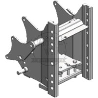 Lagerbock passend für Kubota 5091 5092 5111 5112 8560 9540 9960 00.258.02.3-A34