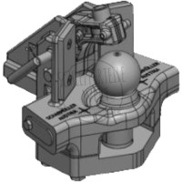 Kugelkupplung für John Deere 8R 280 8R 340 8R 370 8RT 310 8RT 370 8RX 310