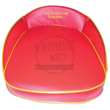 Sitzkissen Rückenlehne 12 cm, mit Schriftzug für Porsche-Diesel 109 122 208 218