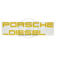 Aufkleber Porsche Diesel für Porsche-Diesel 109 V Junior 108 V Standard V 218
