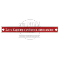 Schild Bedienung für Porsche-Diesel 208 308 408 A 133 A 144 AP 22 P 122 P 144