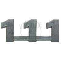 Emblem 111 passend für passend für Porsche-Diesel