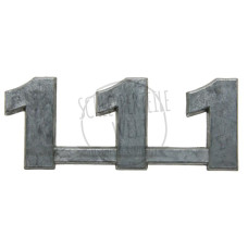 Emblem 111 passend für passend für Porsche-Diesel