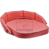 Sitzkissen rot, Rückenlehne 20 cm für Case IH D 212 D 215 D 219 D 324 D 432