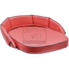 Sitzkissen rot, Rückenlehne 20 cm für Case IH D 212 D 215 D 219 D 324 D 432