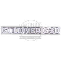 Schriftzug G 30 passend für Güldner G 30