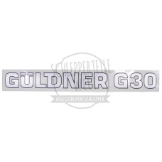 Schriftzug G 30 passend für Güldner G 30
