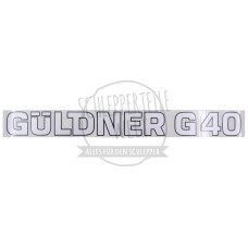 Schriftzug G 40 passend für Güldner G 40