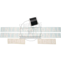 Aufklebersatz schwarz für McCormick / IHC 554 743 745 844S 946 1046 1246 1455