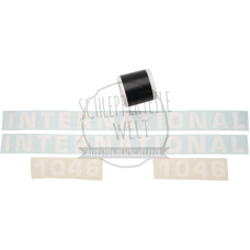 Aufklebersatz schwarz für McCormick / IHC 554 743 745 844S 946 1046 1246 1455