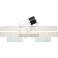 Aufklebersatz schwarz für McCormick / IHC 554 743 745 844S 946 1046 1246 1455