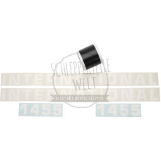 Aufklebersatz schwarz für McCormick / IHC 554 743 745 844S 946 1046 1246 1455