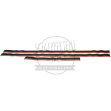 Aufklebersatz schwarz - weiß - rot für McCormick / IHC 554 743 745 844S 955 1046