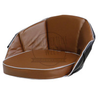 Sitzkissen braun, Rückenlehne 30 cm