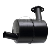 Auspufftopf in Fahrtrichtung rechts für Deutz-Fahr D 25 D 25S F2L 612 F2L 712