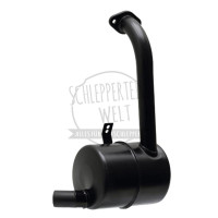 Auspufftopf in Fahrtrichtung links für Deutz-Fahr D 25.1 D 25.1S D 25.2 D 30