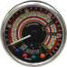 Traktormeter 115 mm, 30 Km/h, 2500 U/min, rechtsdrehend passend für Deutz-Fahr