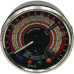 Traktormeter 115 mm, 25 Km/h, 2500 U/min, rechtsdrehend passend für Deutz-Fahr