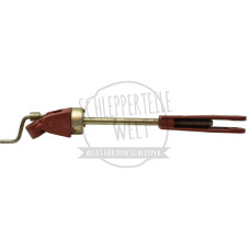 Hubspindel Länge 610 - 730, Gabel innen 22 mm für Deutz-Fahr 6006 6206 6806 7006