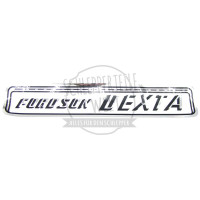 Schriftzug Dexta passend für Fordson / Ford Dexta Super Dexta